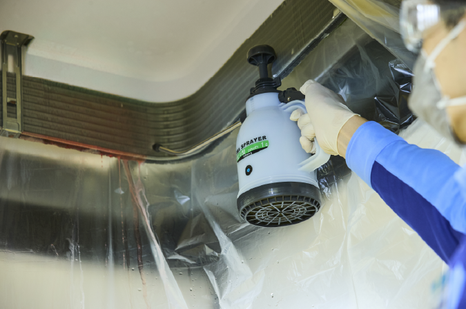 エアコン抗菌コート