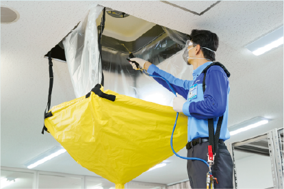 経験豊富なお掃除のプロが対応！