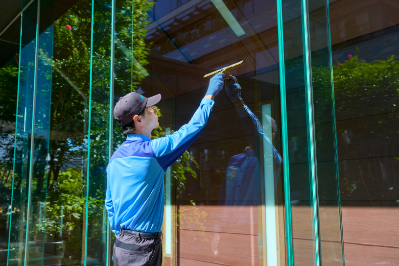 ガラスクリーニング