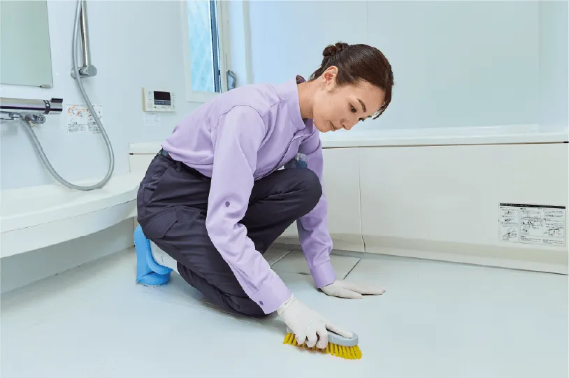 浴室クリーニング