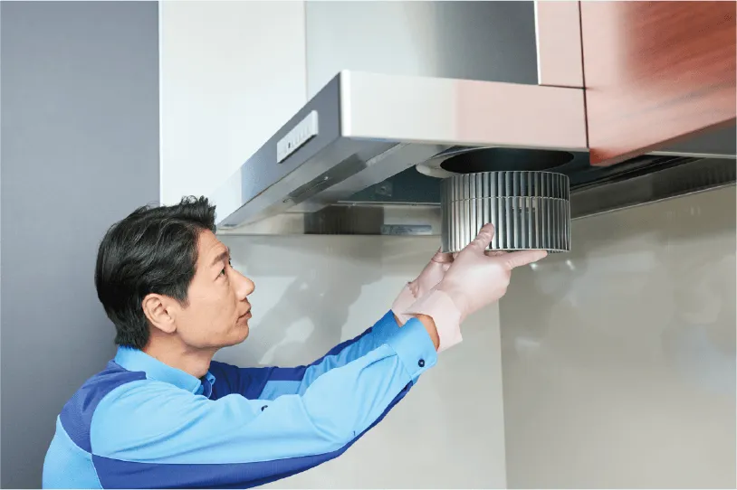 レンジフードクリーニング
