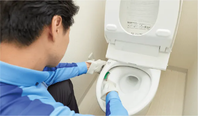 トイレクリーニング